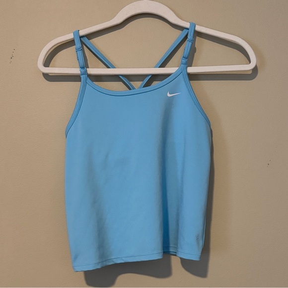 Nike Light Blue Tank Top - Picture 1 of 3